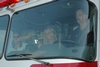 Yes...that is Jessica Simpson in my fire engine!