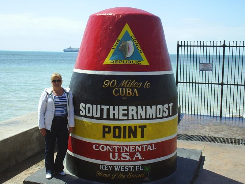 Southernmost Point on Continental US - Key West, FL