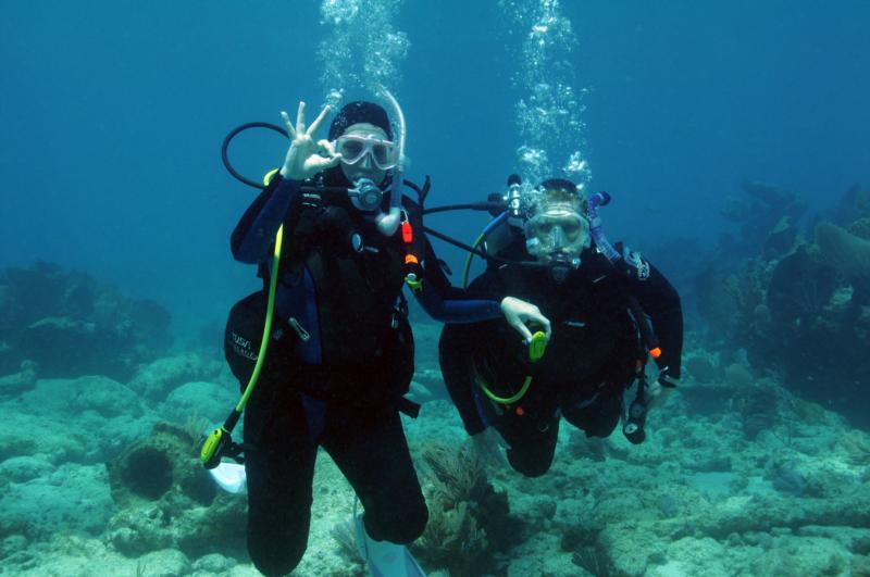 Key Largo, FL - I am the one on the right