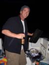 BBQ’g fresh speared, overnighter on my boat, Santa Cruz