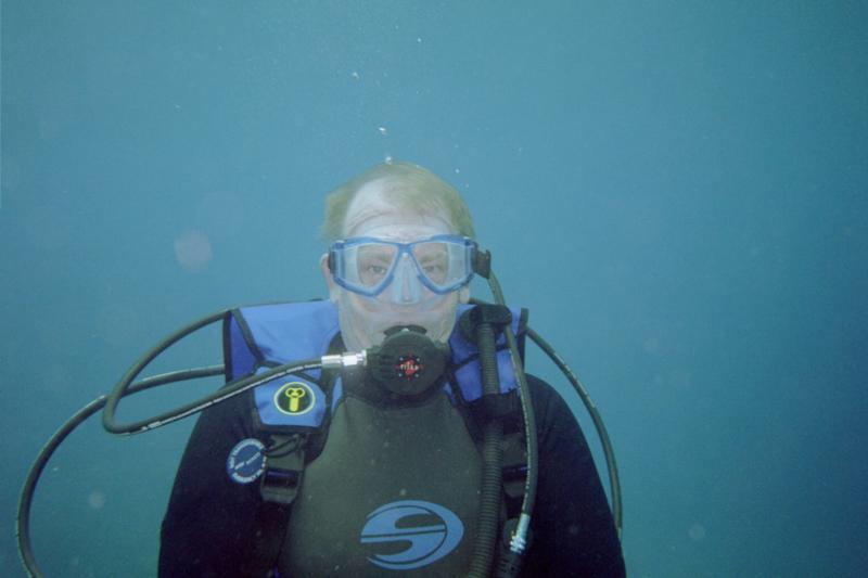 at 50ft in Bonaire