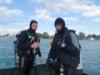 A buddy and myself diving St. Clair River