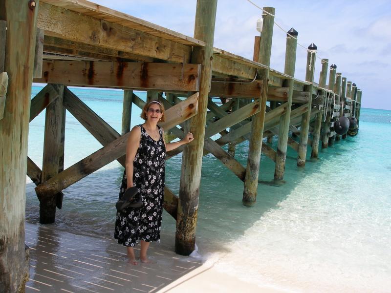 Grace Bay under the dock