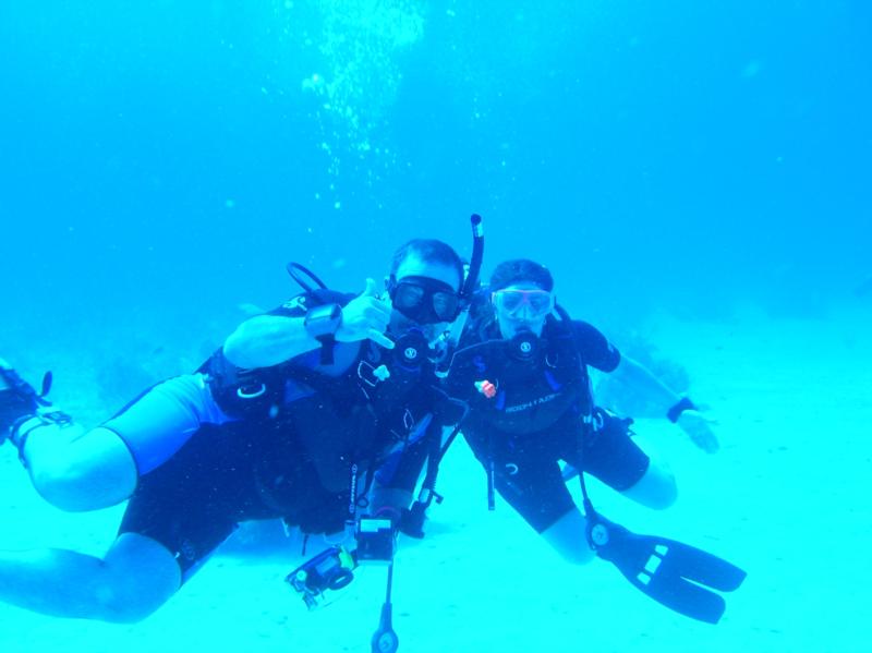 My SCUBA Princess and I