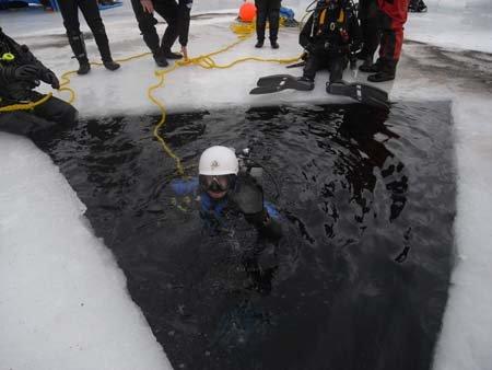 Ice Diving