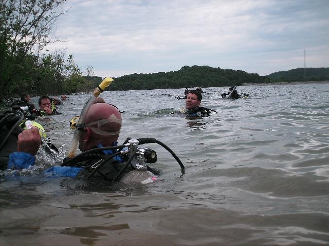 Buoyancy Class at Beaver Lake 6-6-09