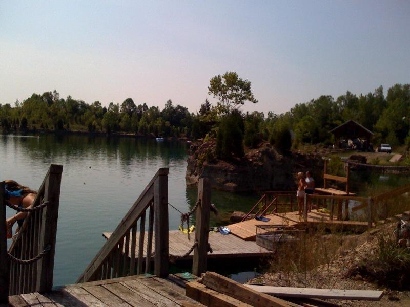 Falling Rock Quarry Dive Site