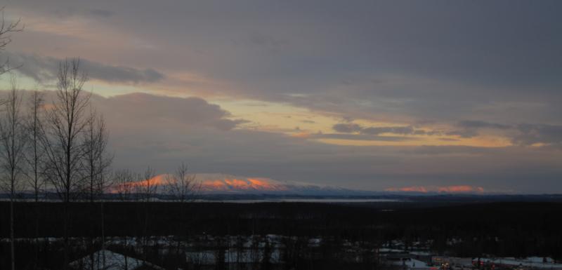 Alaskan Sunrise in December