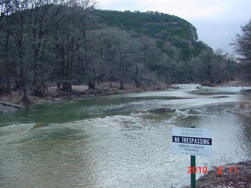 Frio River at 2nd crossing (Concan, TX)