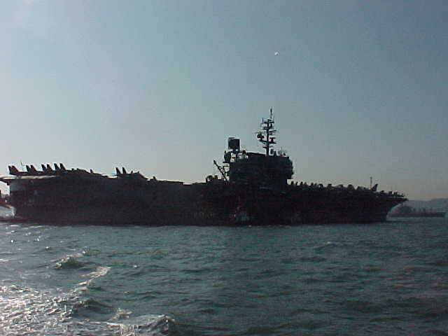 USS KITTY HAWK CV-63