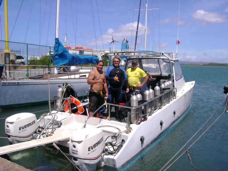 Dive Crew on Molokai