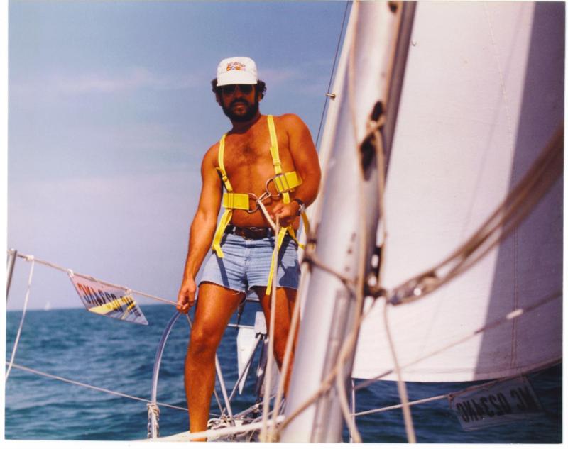 Me and My Sailboat The Drifter. Sank 1999