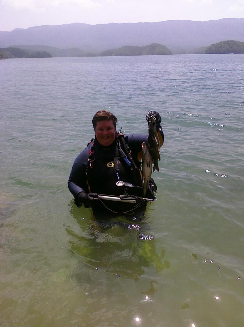 My first go at Spearfishing