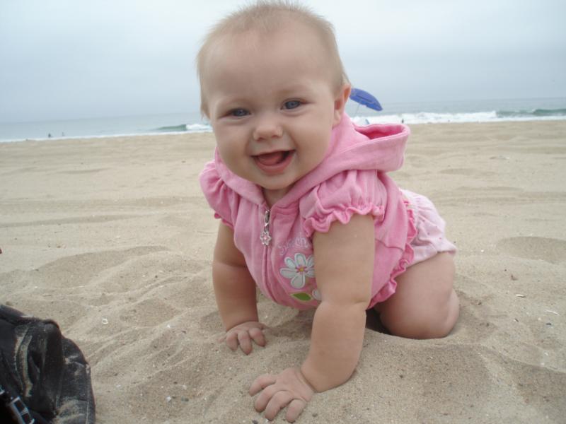 Beach baby Ivy