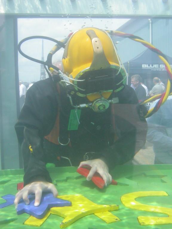 Diving Competition At Seaworks 2007