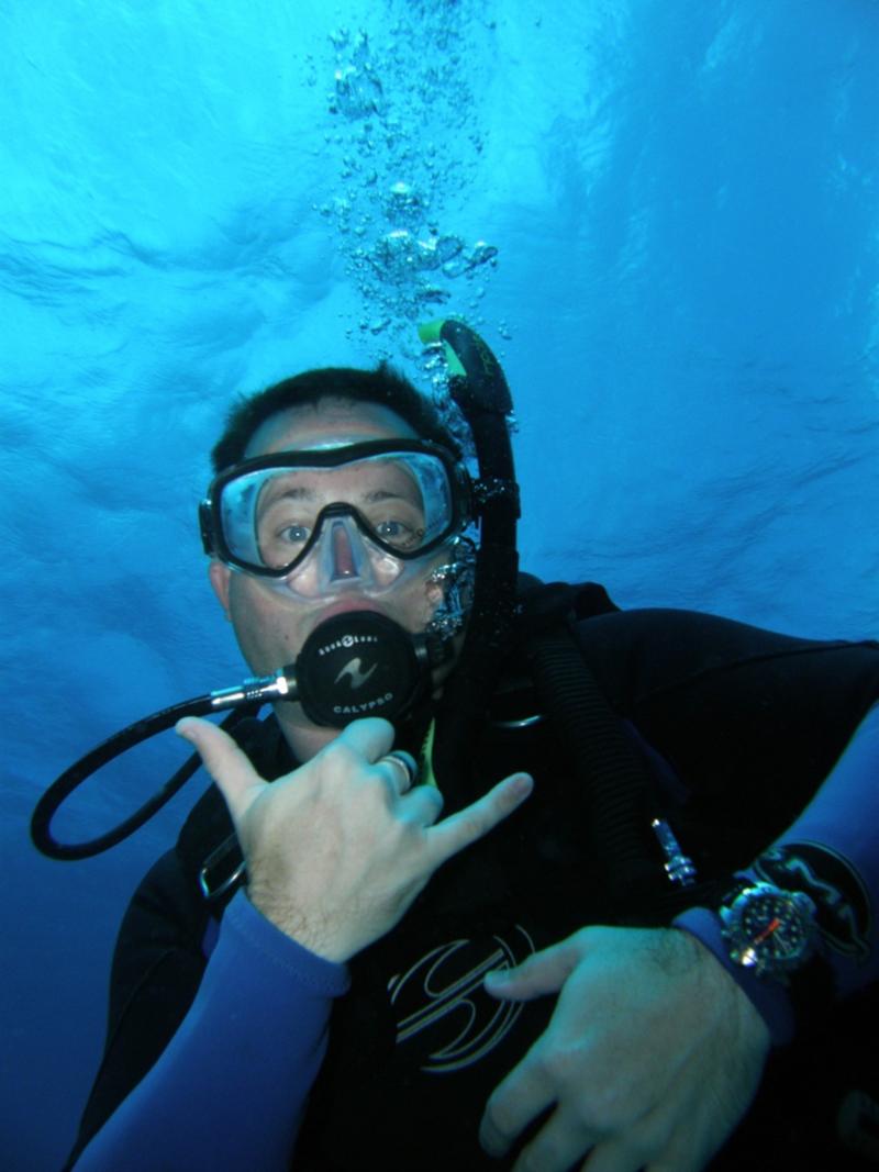 my certification dive