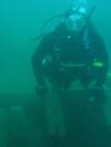 me having fun diving on the Hesper in superior