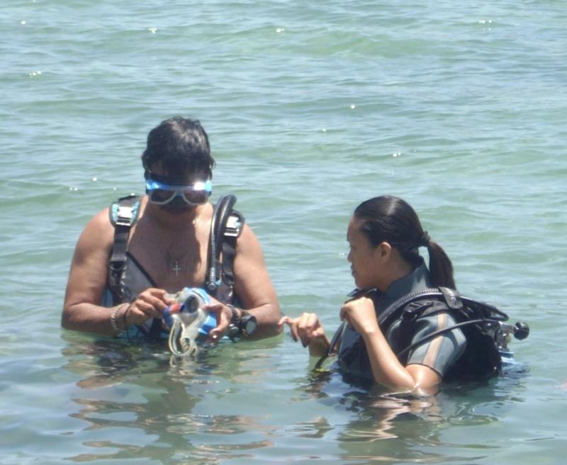 me and my diver master rudy