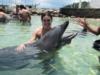 Playing with my baby dolphin