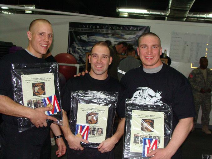 Awards from Power Lifting Competition