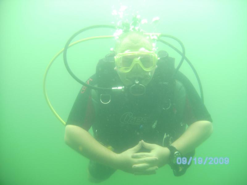 My 60th Dive pose