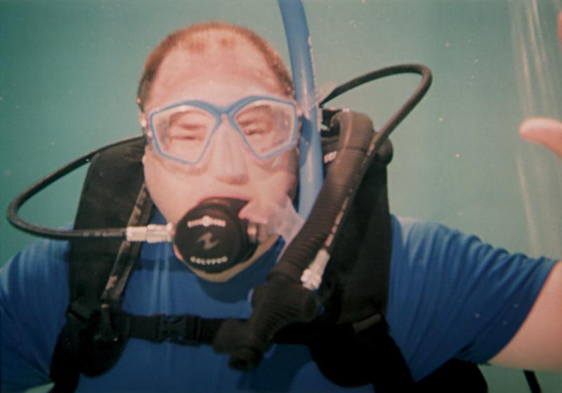 Me underwater