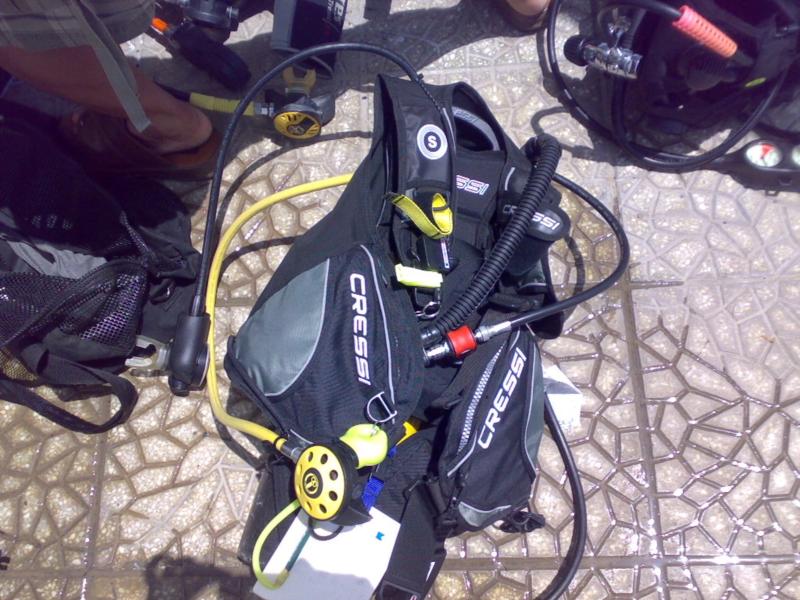 BCD from one of PISD Dive Master’s.