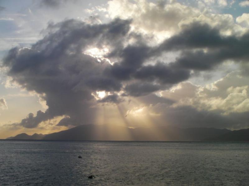 Sunset, BVI