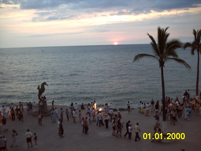 Sunset in Puerto Vallarta