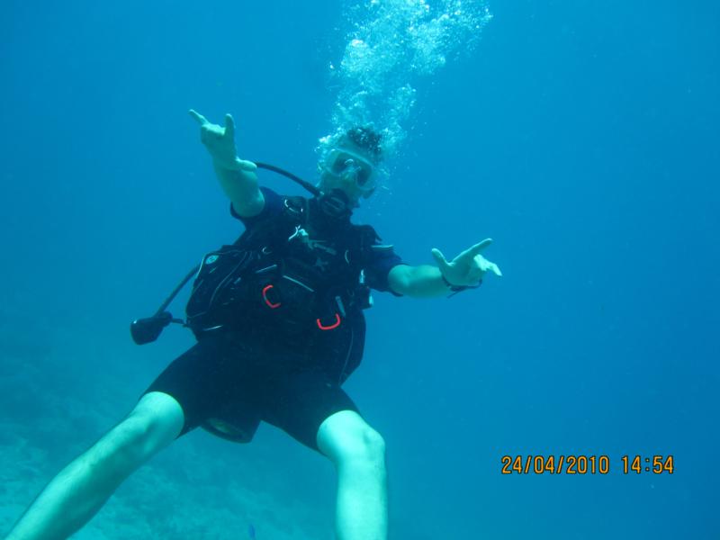 ME ON REEF KEY LARGO