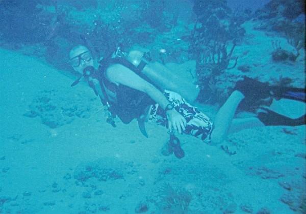 Me diving in Cozumel May 2008