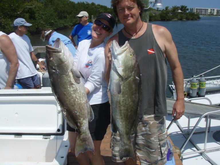 Me & Todd, My 1st Gag Grouper 4/09