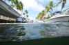 Close focus Key Largo canal wide angle