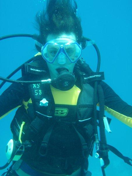 Me off the coast of Belize