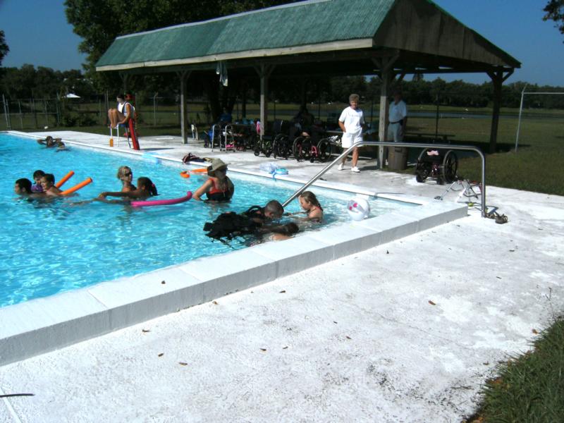 Working at the Shriners Camp