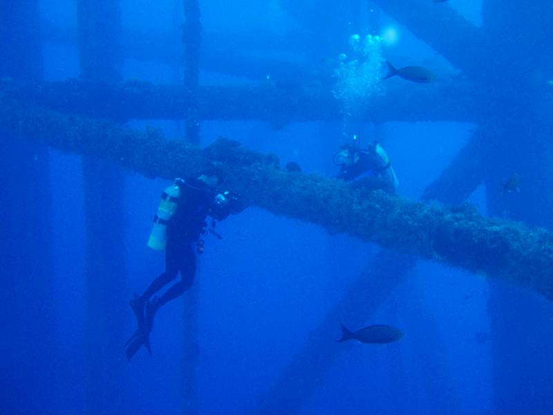 High Island 389 platform -Gulf of Mexico