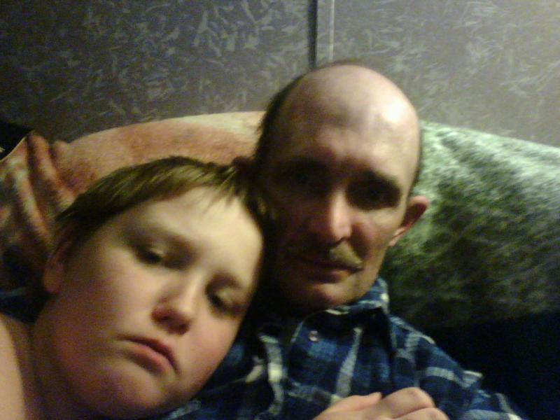 me and my youngest son