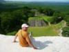 At the top of Xanantunich - Belize