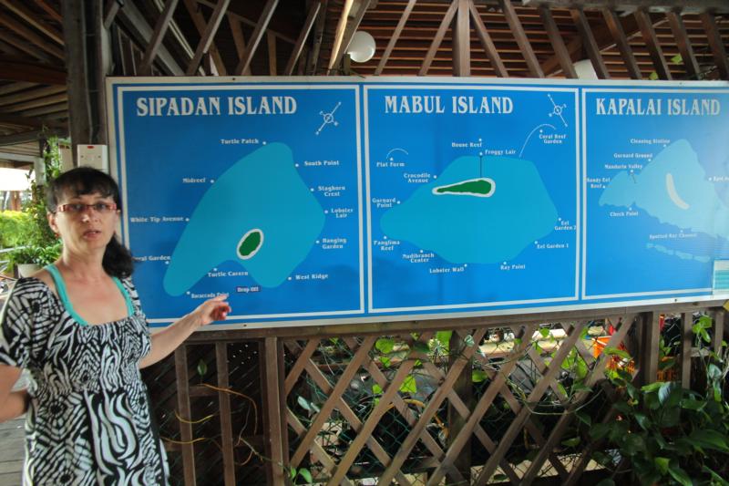 Diving sites Sipadan Island