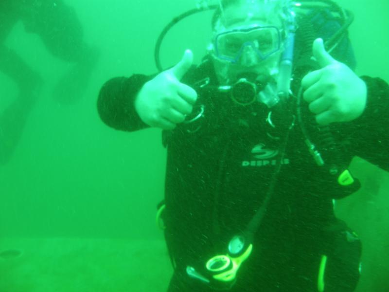 ME on the lark Haigh Quarry IL