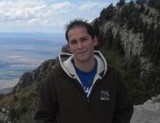 Me at the top of the Sandia Mountains