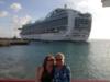 Cindy and I in Bonaire - on a cruise 2007