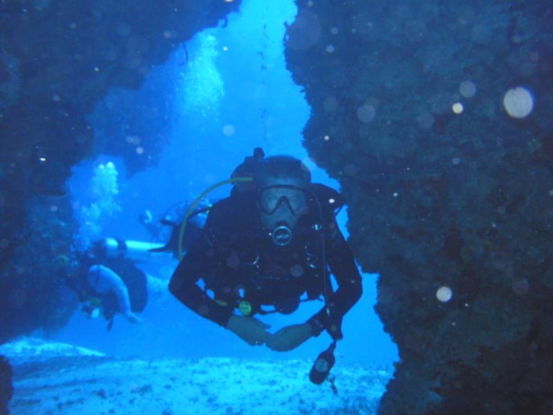 me at Palancar Caves