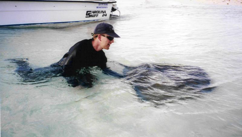 David with Stingray