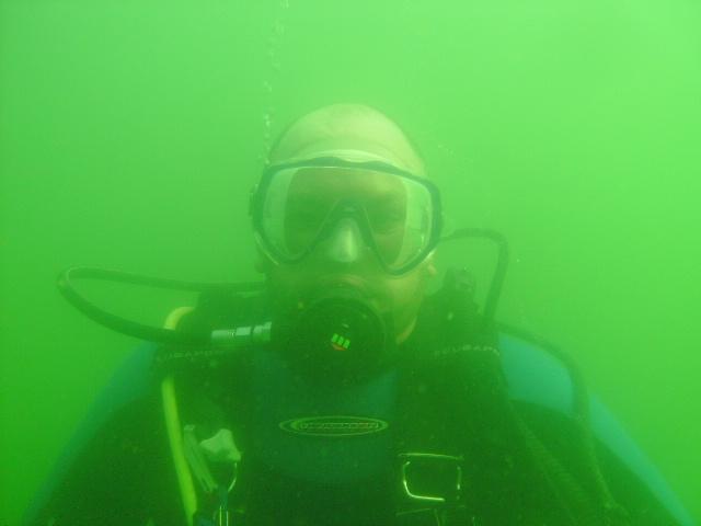 My dive buddy, screen name "diverjay" on DiveBuddy