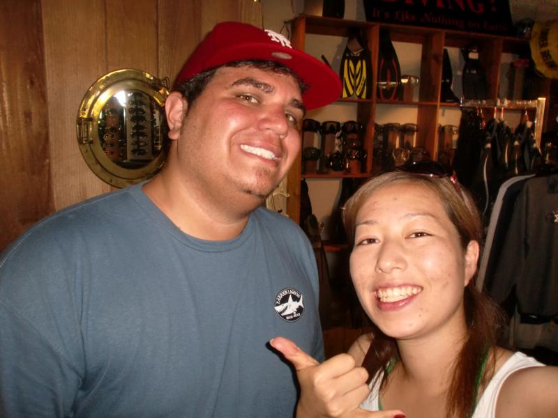 My friend Yuko and I