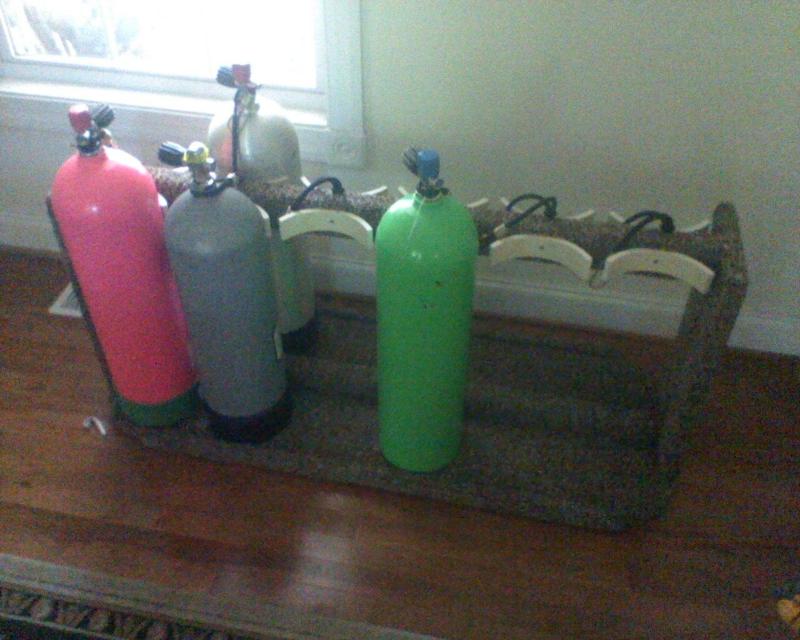 Homemade Tank rack