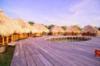 Cabana Built over Sand and Sea