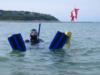 Buddy Brian chilling out post-dive