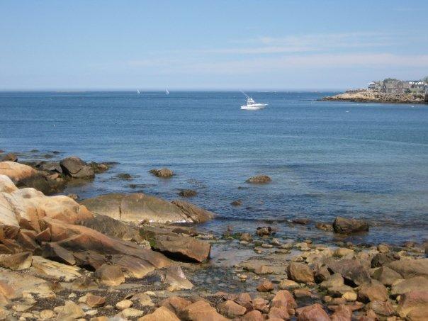 Front Beach in Rockport, MA